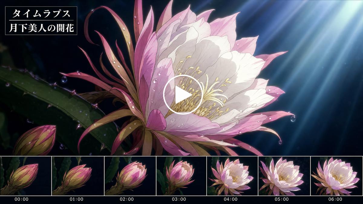 抖阴抖阴动漫视频-花朵绽放延时摄影